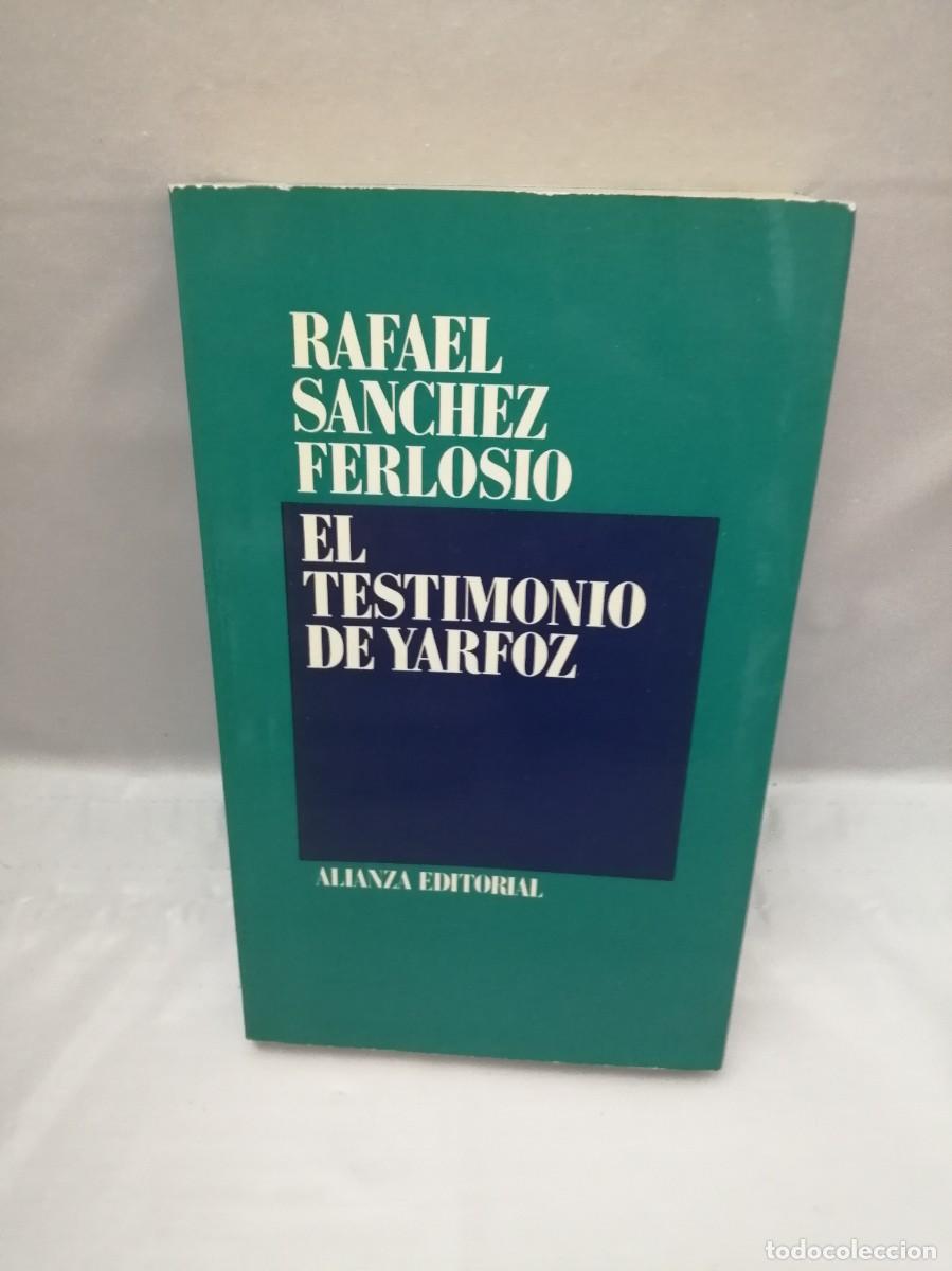 Libros de segunda mano: El Testimonio De Yarfoz (Primera edici&oacute;n) - Foto 1