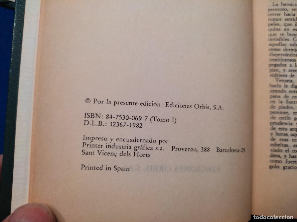 Libros de segunda mano: LA REGENTA Leopoldo Alas Clarin 2 Tomos Ediciones Orbis 1982 - Foto 4