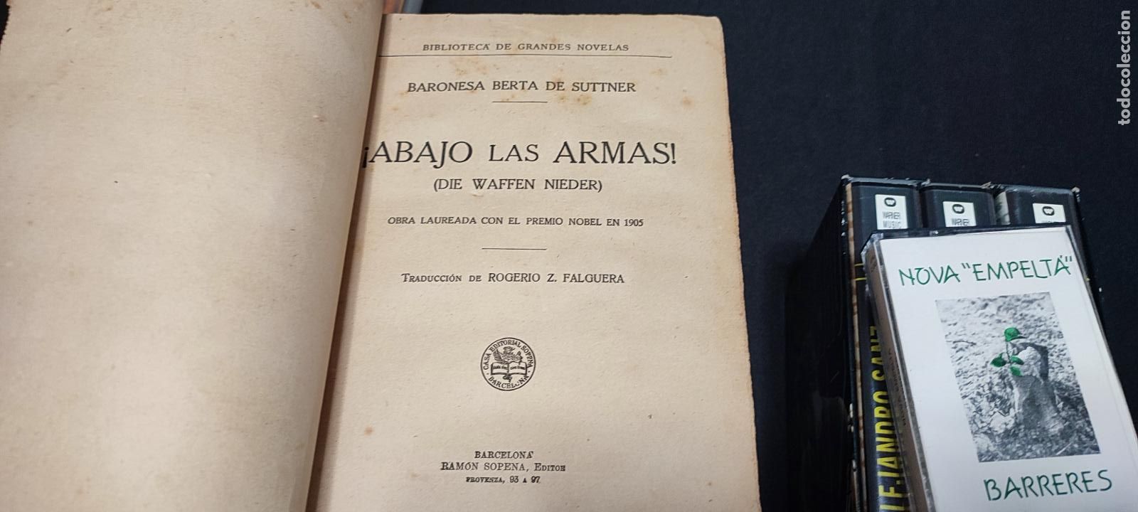 Libros de segunda mano: libro abajo las armas editorial sopena (precio 2 pesetas) - Foto 3