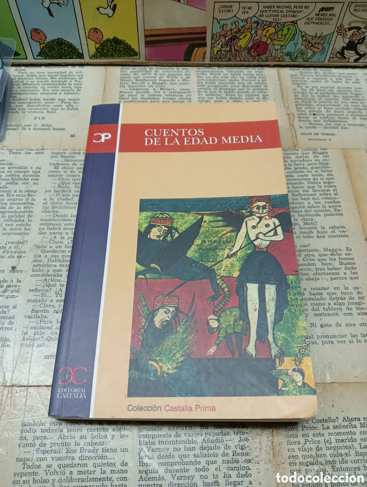 Libros de segunda mano: Cuentos de la Edad media. - Foto 1