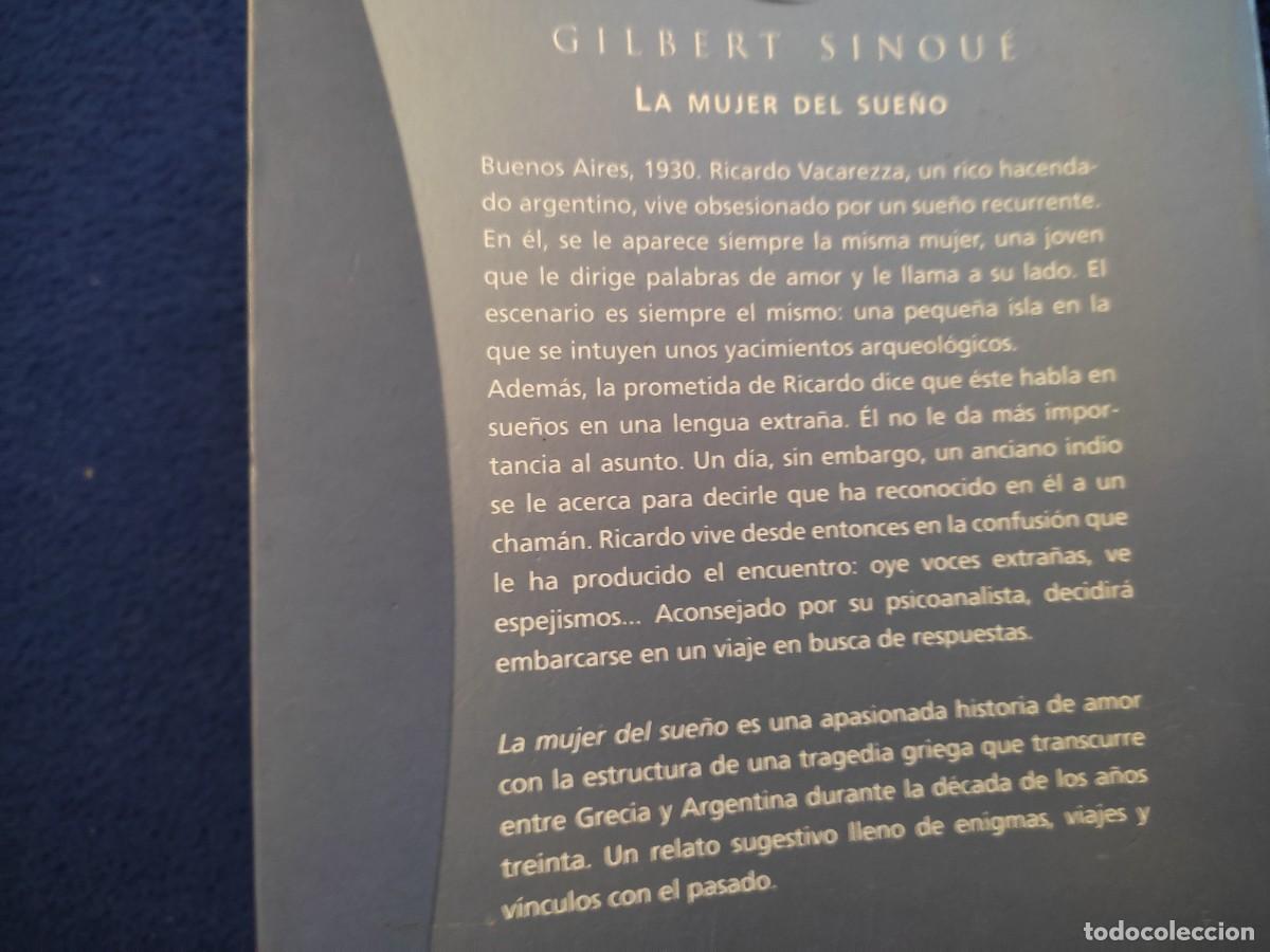Libros de segunda mano: La Mujer del Sue&ntilde;o Gilbert Sinou&eacute; Ediciones B,S.A.2002 - Foto 4