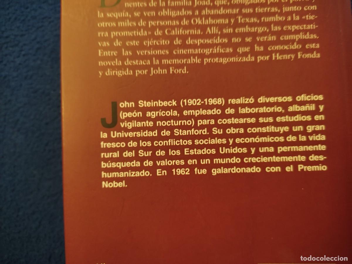 Libros de segunda mano: Las Uvas de la Ira John Steinbeck Alianza Editorial 2009 - Foto 5