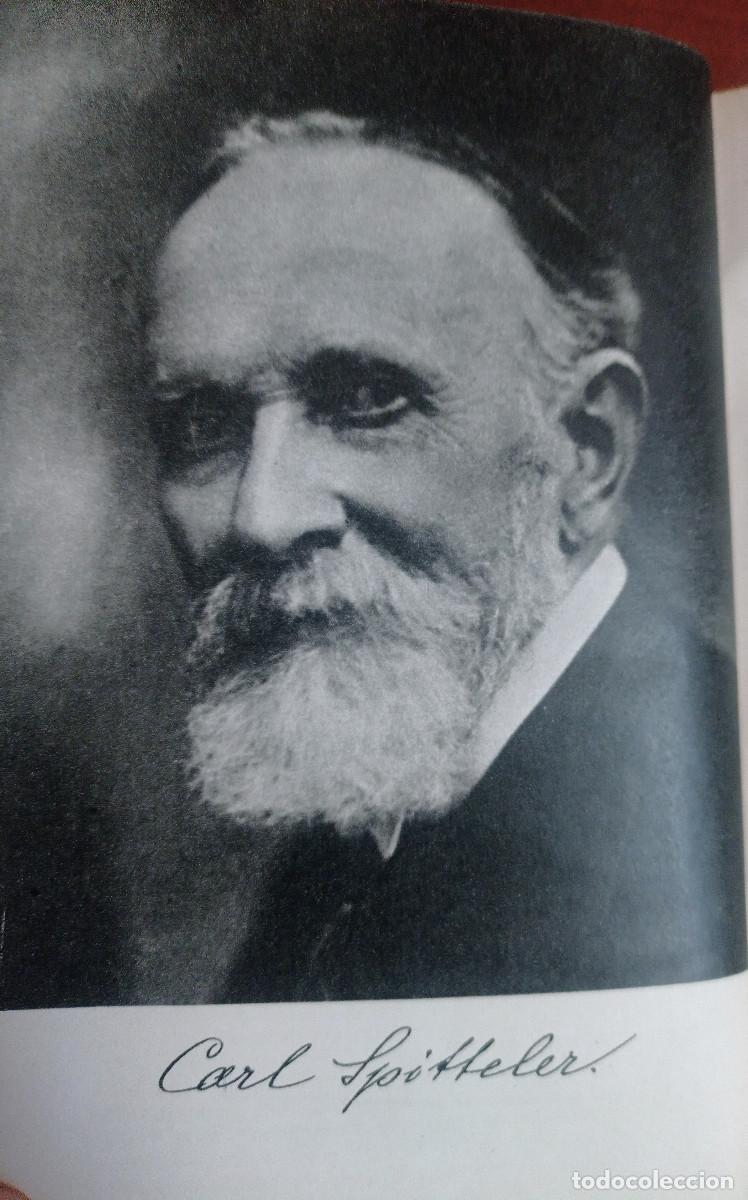 Libros de segunda mano: Obras Escogidas de Carl Spitteler - Foto 1