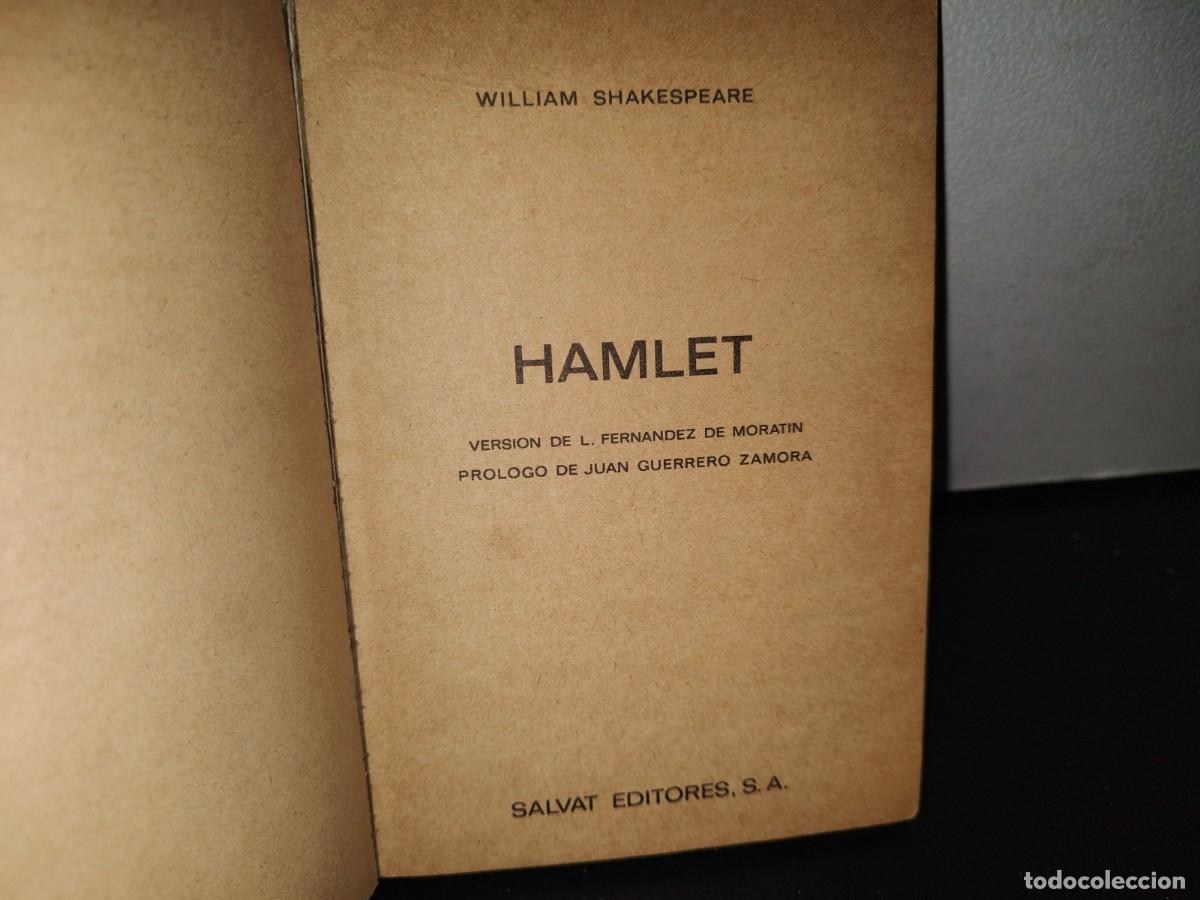 Libros de segunda mano: 80- HAMLET - WILLIAM SHAKEPEARE - Foto 3