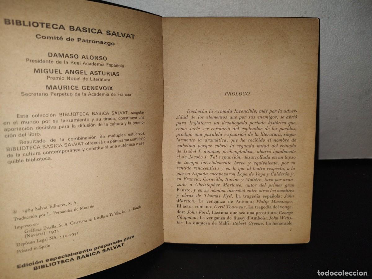 Libros de segunda mano: 80- HAMLET - WILLIAM SHAKEPEARE - Foto 4