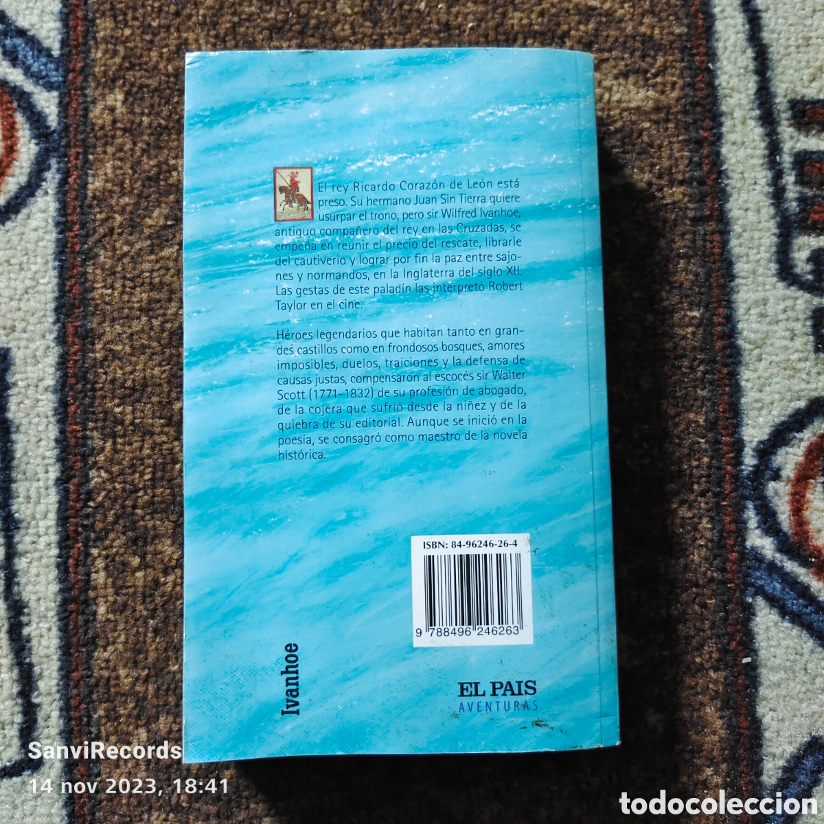 Libros de segunda mano: IVANHOE (WALTER SCOTT) (EL PA&Iacute;S, AVENTURAS) - Foto 2