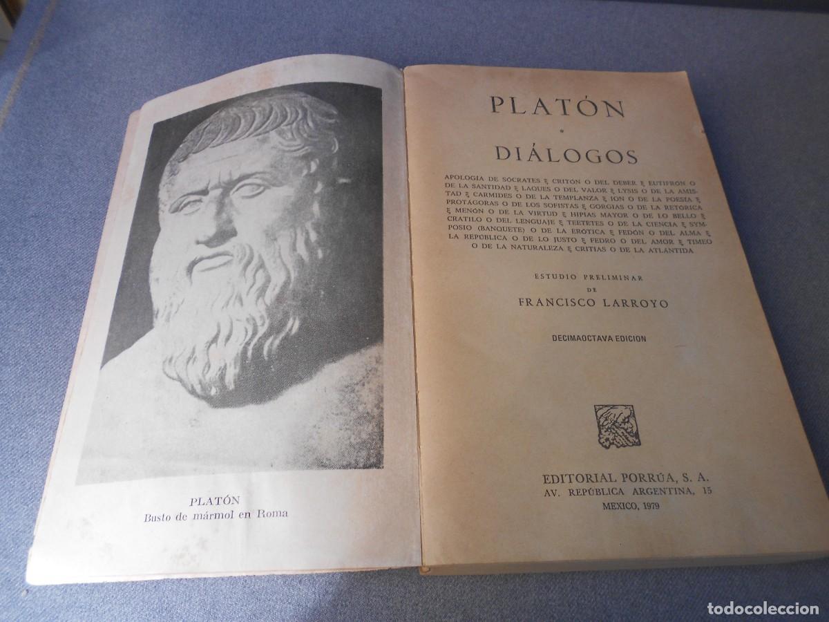 Libros de segunda mano: PLATON. DIALOGOS - Foto 2