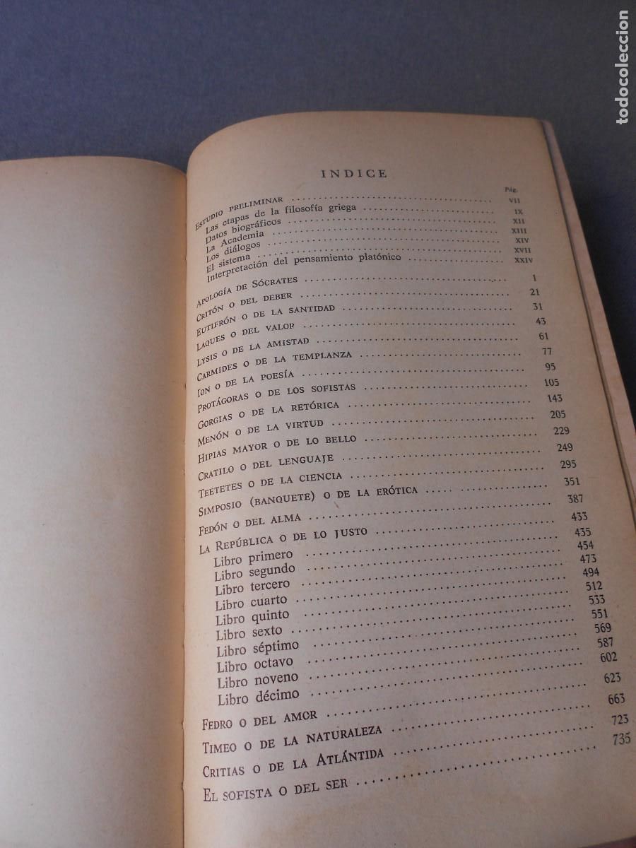 Libros de segunda mano: PLATON. DIALOGOS - Foto 4