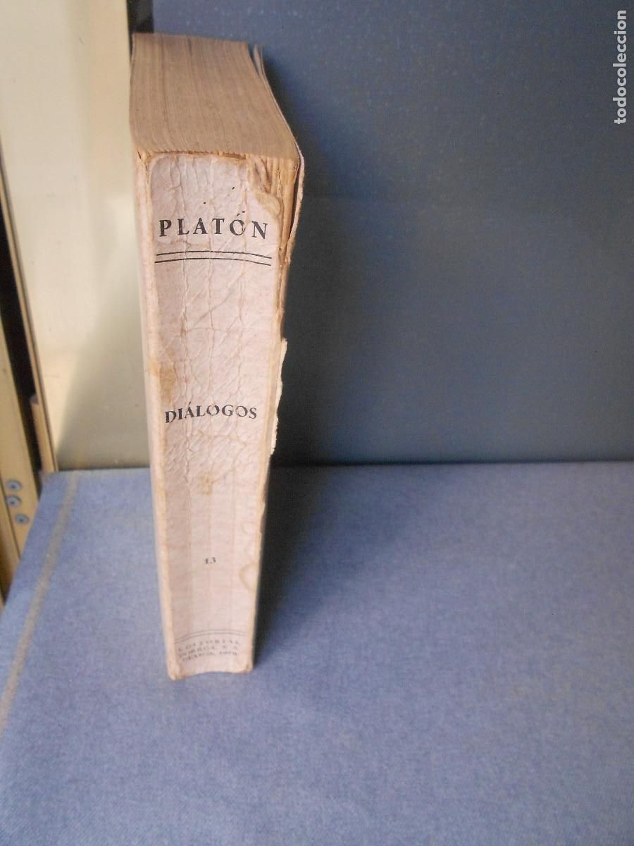 Libros de segunda mano: PLATON. DIALOGOS - Foto 5