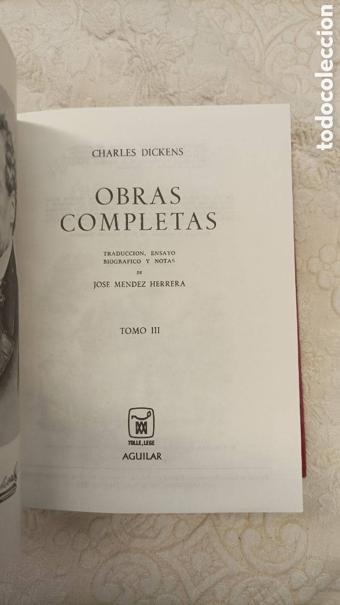 Libros de segunda mano: Charles Dickens Obras completas III Aguilar - Foto 8