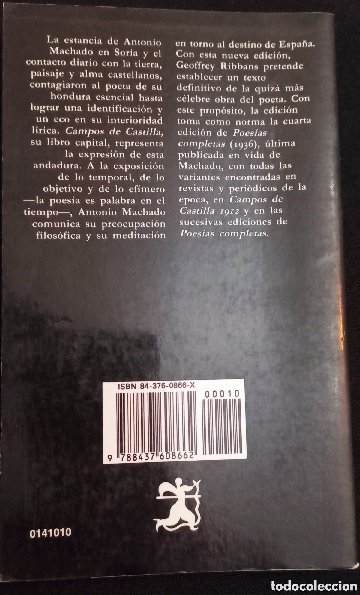 Libros de segunda mano: CAMPOS DE CASTILLA, ANTONIO MACHADO. C&Aacute;TEDRA DE LETRAS HISPANICAS - Foto 2