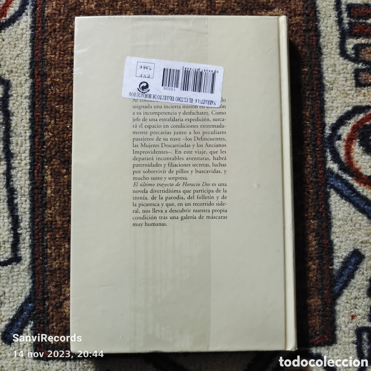 Libros de segunda mano: EL &Uacute;LTIMO TRAYECTO DE HORACIO DOS (EDUARDO MENDOZA) (PLANETA DEAGOSTINI) - Foto 2