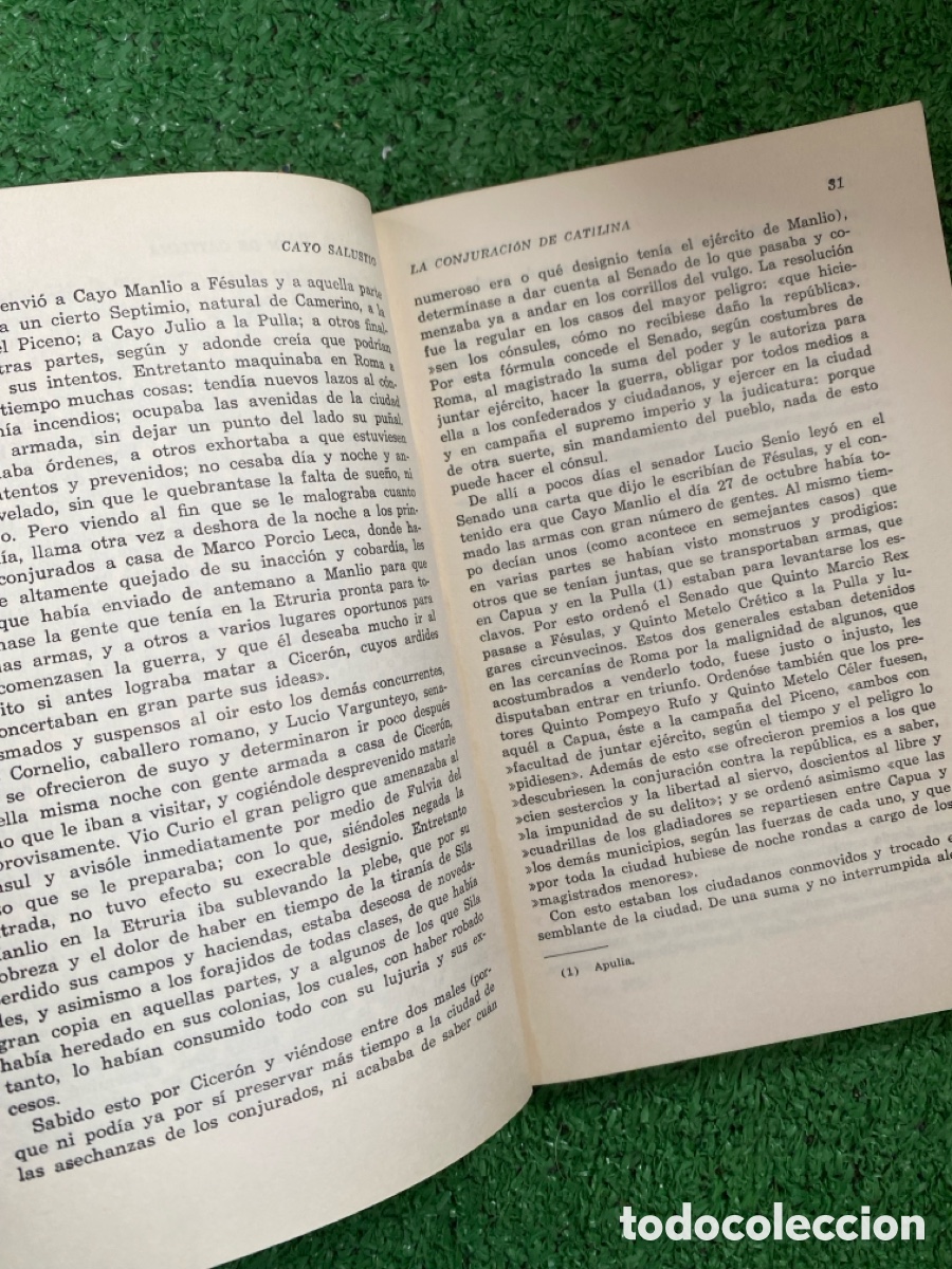 Libros de segunda mano: La conjuraci&oacute;n de Catilina la Guerra de Jugurta - Foto 4