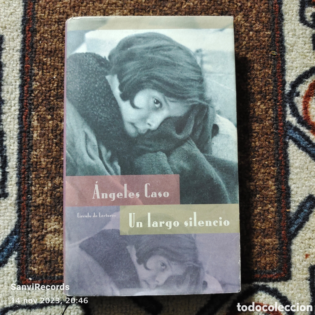 Libros de segunda mano: UN LARGO SILENCIO (&Aacute;NGELES CASO) (C&Iacute;RCULO DE LECTORES) - Foto 1