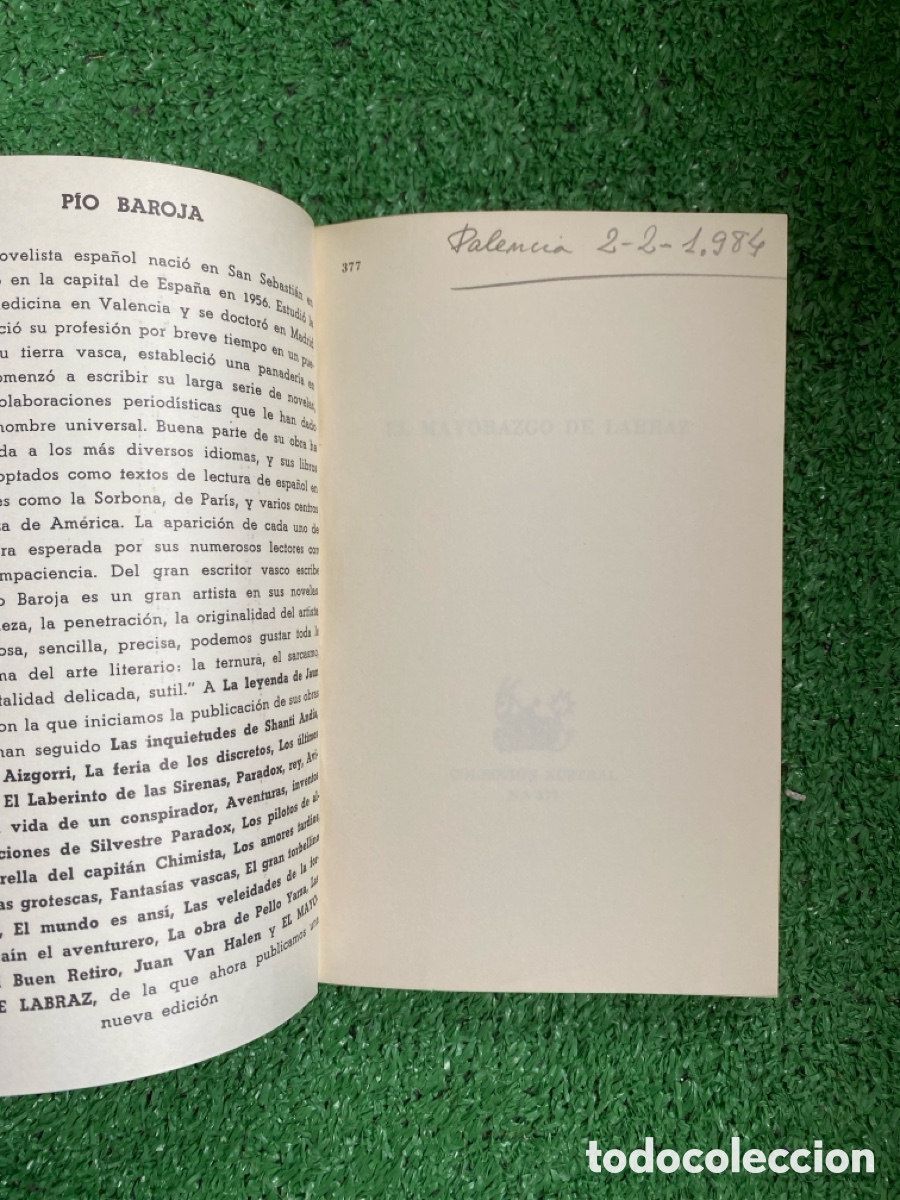 Libros de segunda mano: El mayorazgo de Labraz - P&iacute;o Baroja - Foto 3