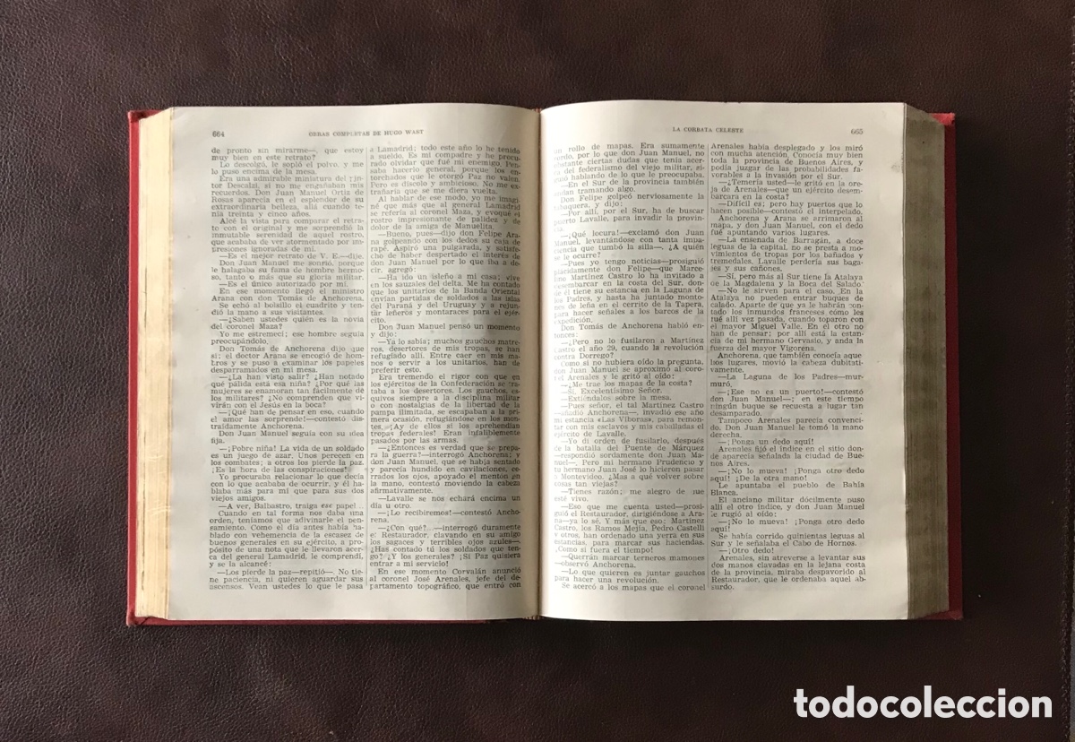 Libros de segunda mano: Obras completas de Hugo Wast. 2 tomos. Ediciones Fax. 1956. - Foto 7