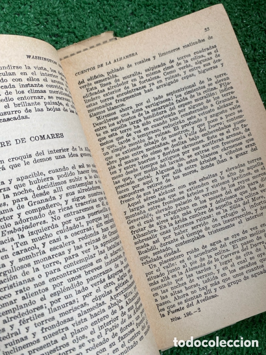 Libros de segunda mano: Cuentos de la Alhambra - Washington Irving - Foto 5