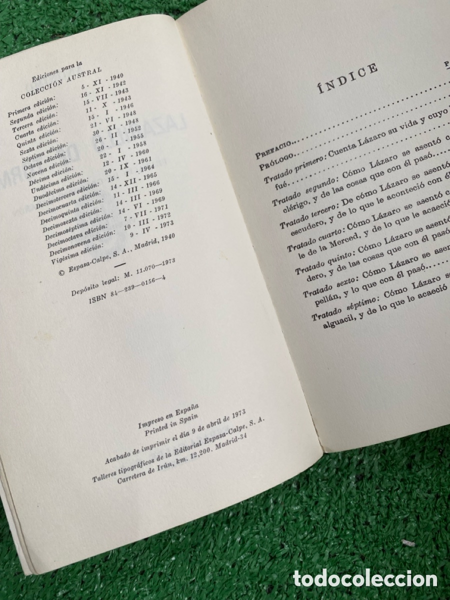 Libros de segunda mano: Lazarillo de Tormes - An&oacute;nimo - Foto 4