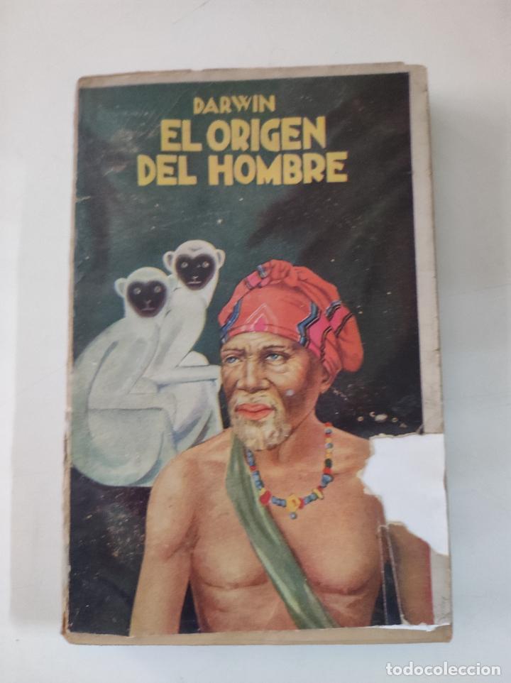 Libros de segunda mano: Libro EL ORIGEN DEL HOMBRE - Darwin - Foto 1