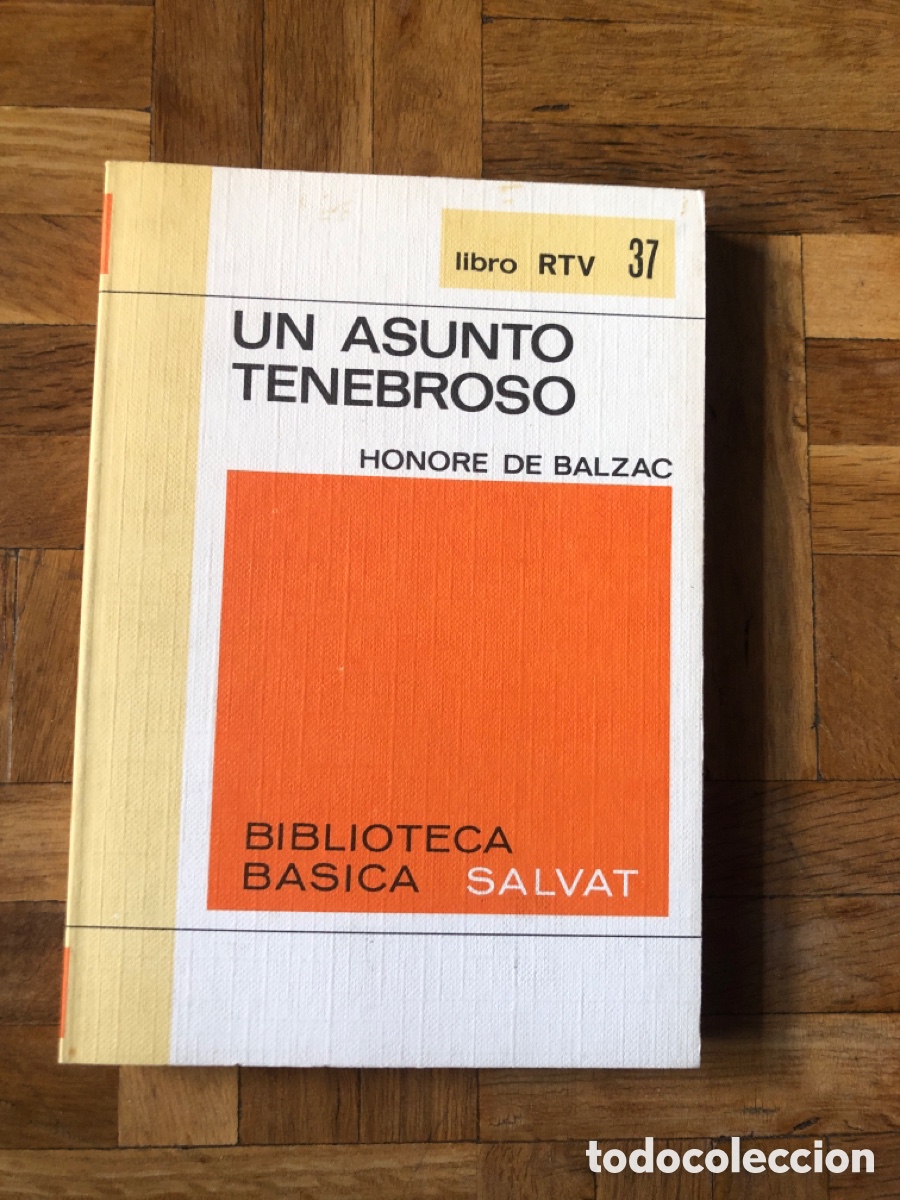 Libros de segunda mano: Un asunto tenebroso. Balzac - Foto 1