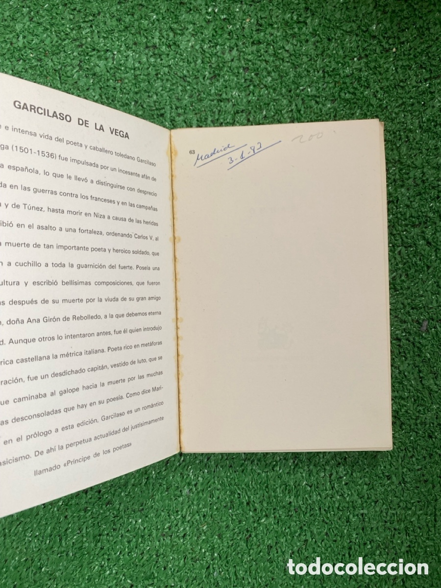 Libros de segunda mano: Obras - Garcilaso de la Vega - Foto 2