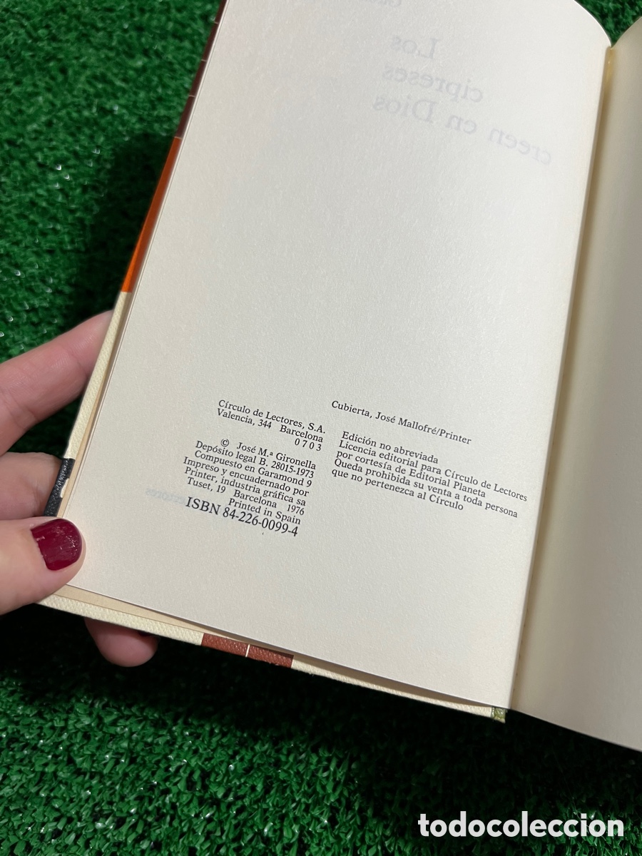 Libros de segunda mano: Los cipreses creen en Dios - Jos&eacute; M&ordf; Gironella - Foto 4