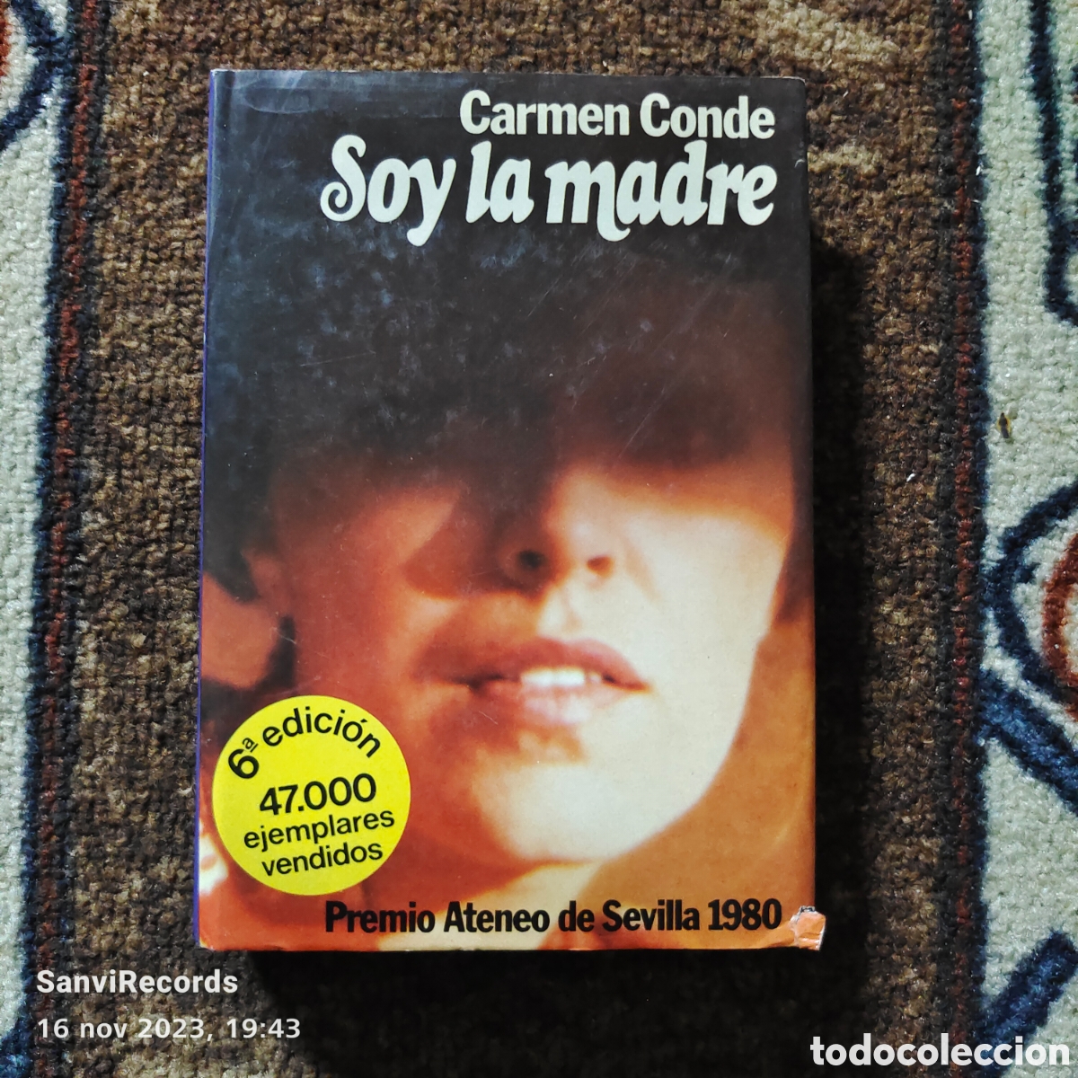 Libros de segunda mano: SOY LA MADRE (CARMEN CONDE) (PLANETA) - Foto 1