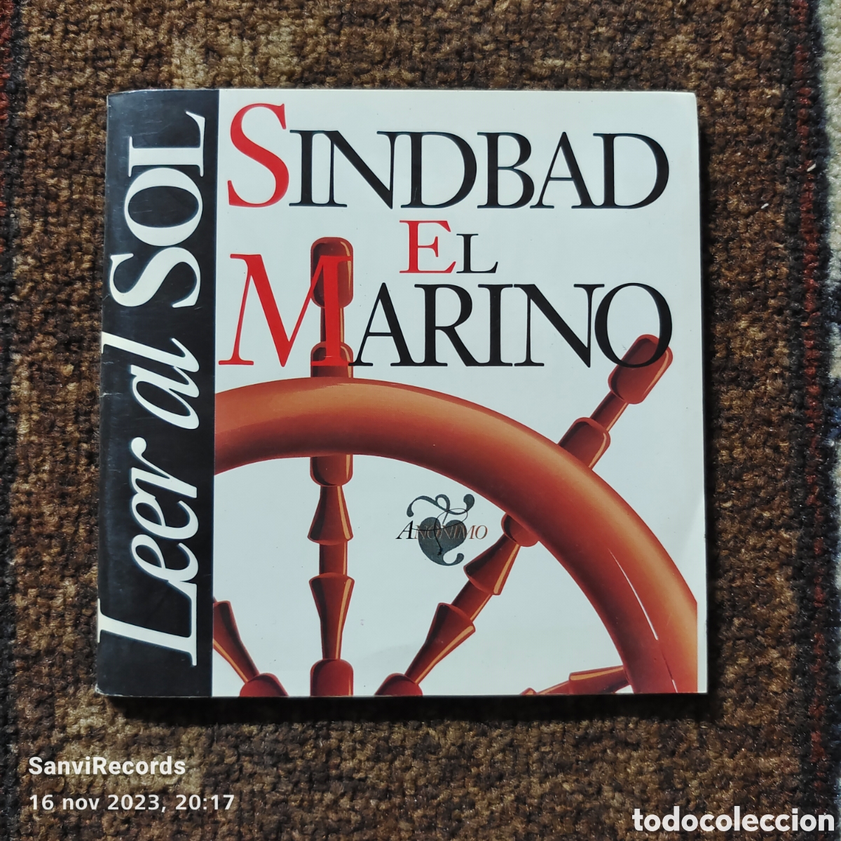 Libros de segunda mano: LEER AL SOL: SINDBAD EL MARINO (ANONIMO) - Foto 1