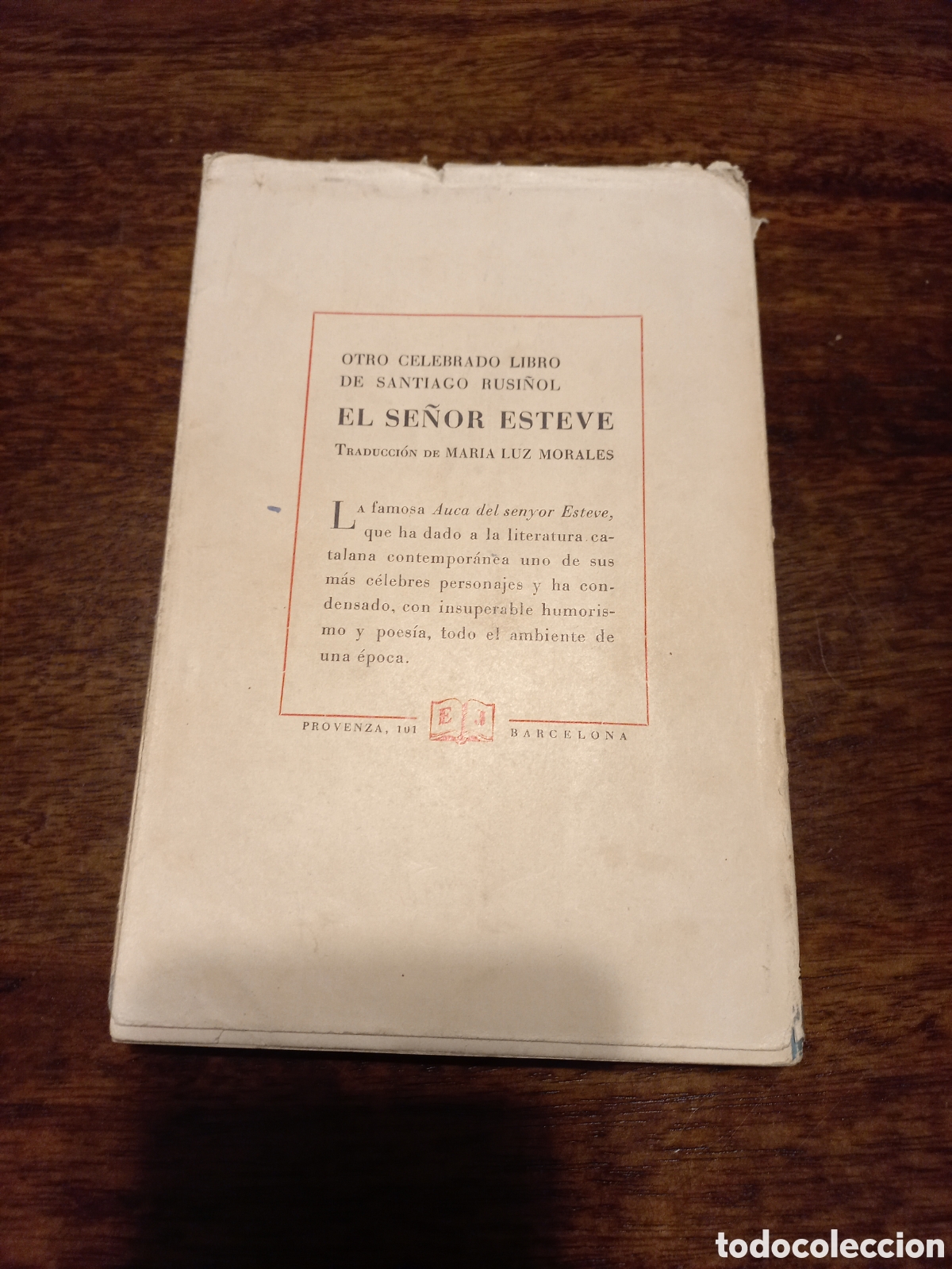 Libros de segunda mano: La isla de la calma, Santiago Rusi&ntilde;ol - Foto 3