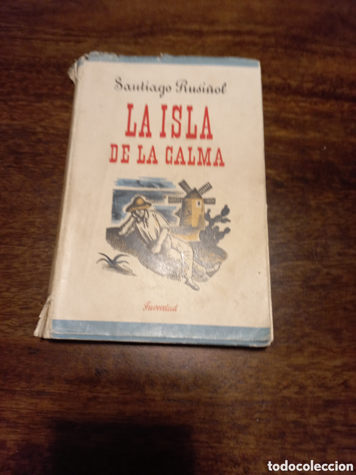 Libros de segunda mano: La isla de la calma, Santiago Rusi&ntilde;ol - Foto 1