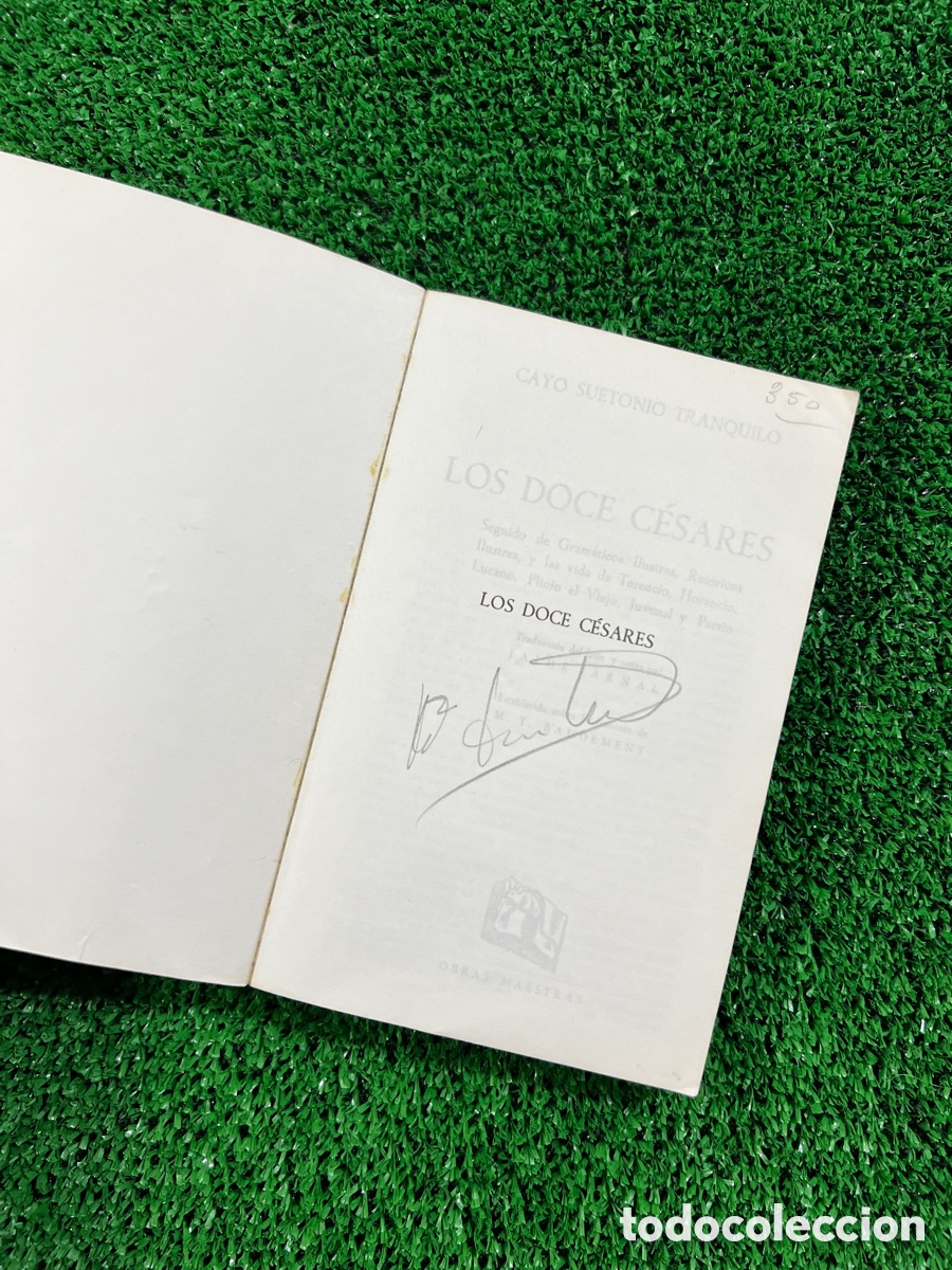 Libros de segunda mano: Los doce C&eacute;sares - Suetonio - Foto 4