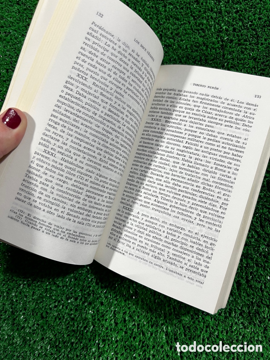Libros de segunda mano: Los doce C&eacute;sares - Suetonio - Foto 7
