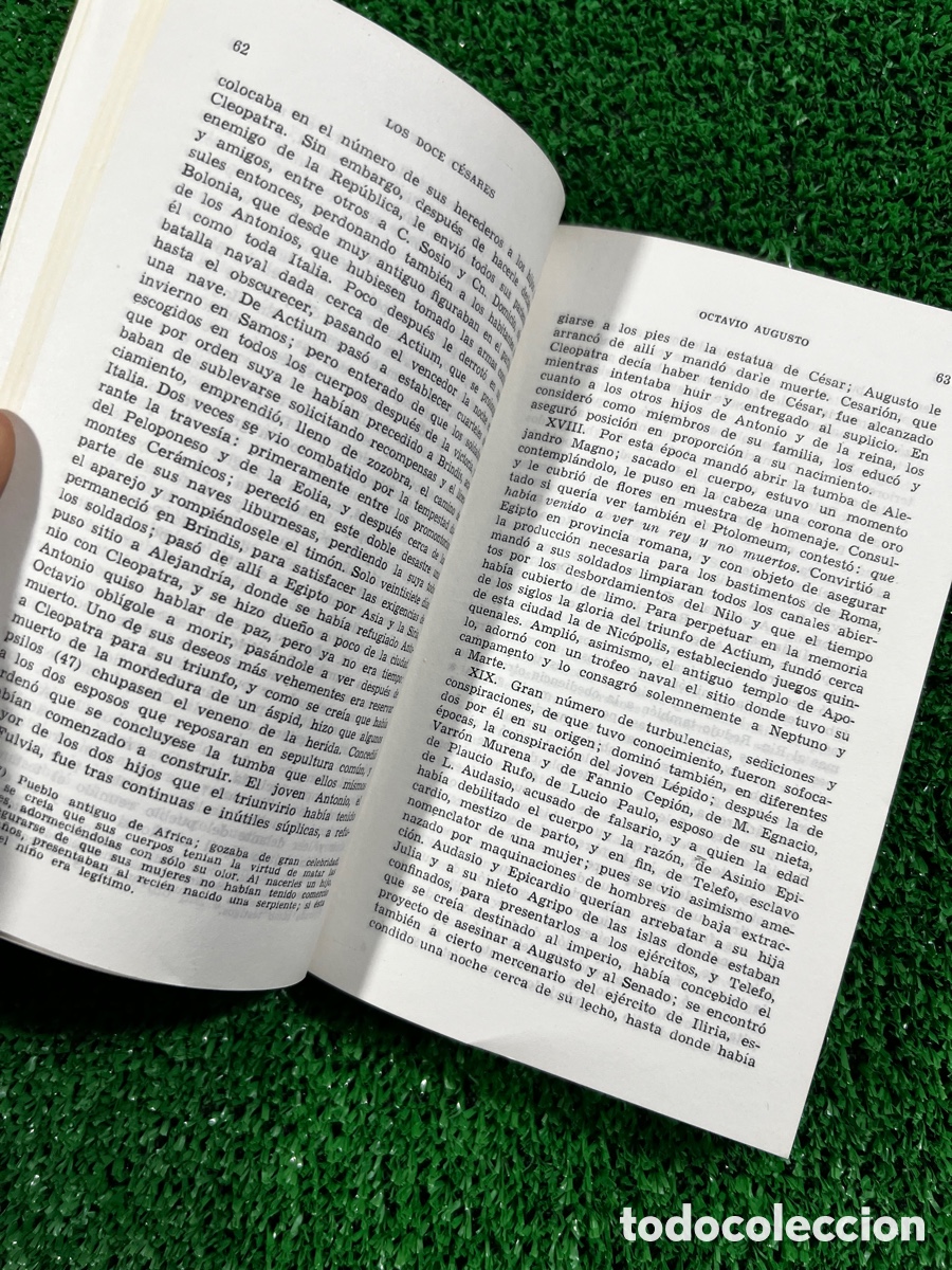 Libros de segunda mano: Los doce C&eacute;sares - Suetonio - Foto 9