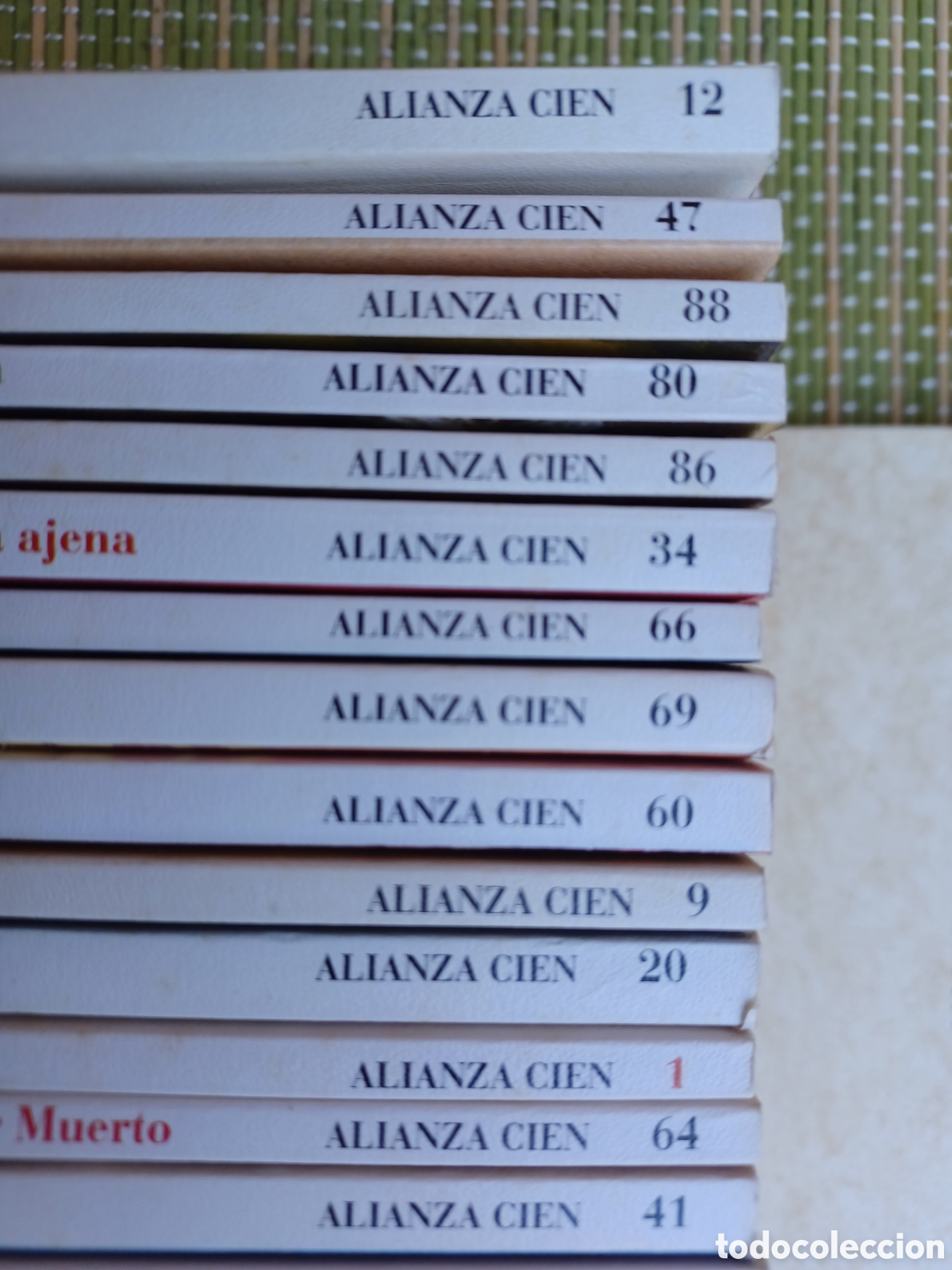 Libros de segunda mano: Alianza cien. 28 vol&uacute;menes - Foto 3
