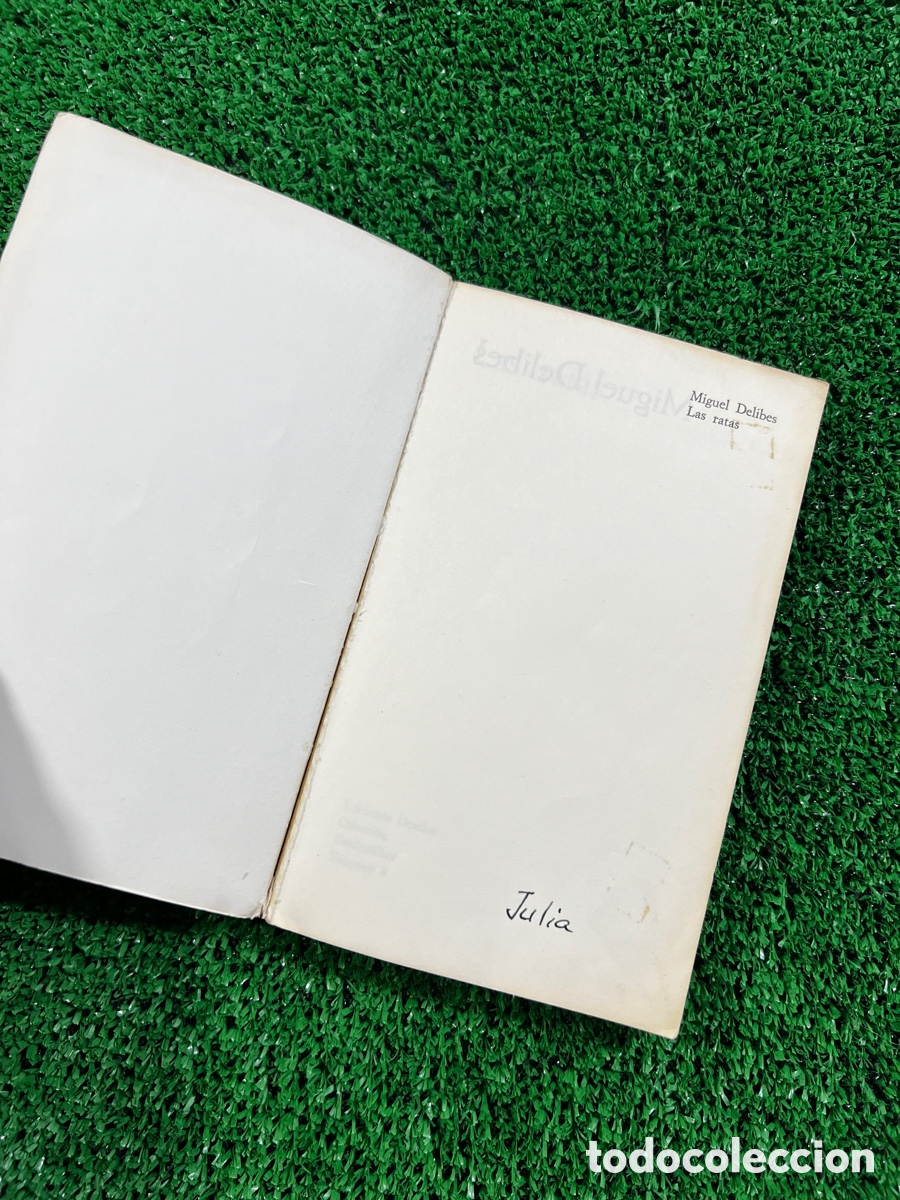 Libros de segunda mano: Miguel Delibes: las ratas - Foto 4