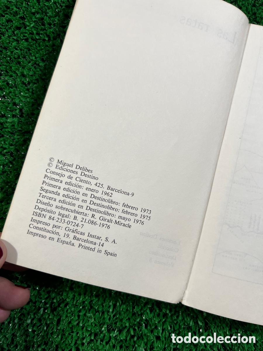 Libros de segunda mano: Miguel Delibes: las ratas - Foto 5