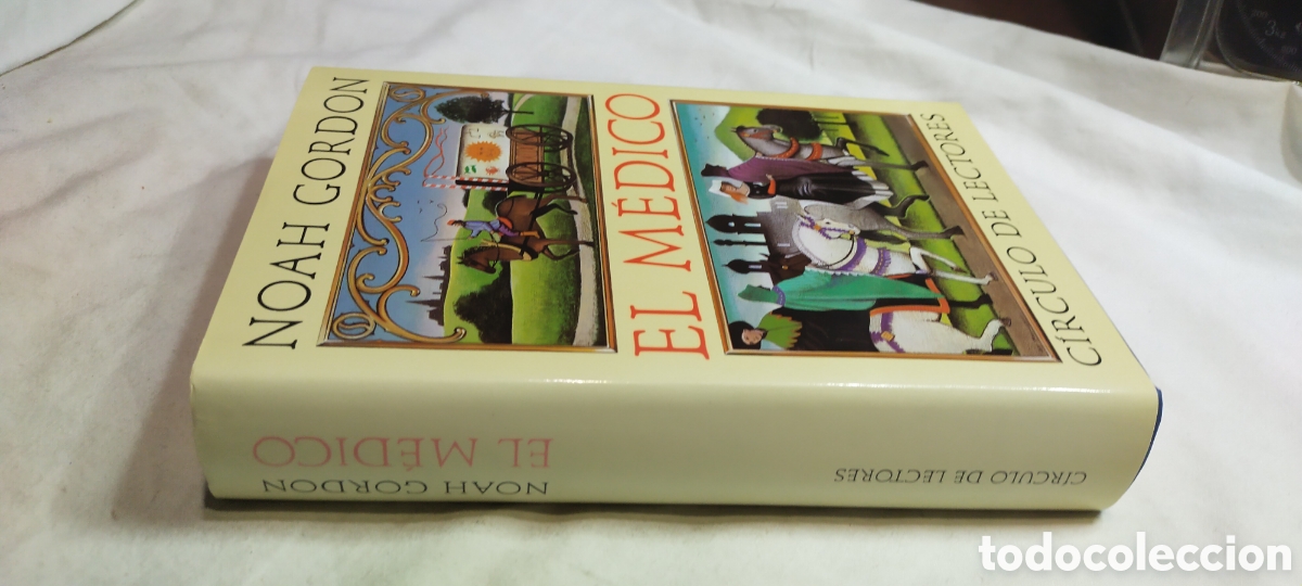 Libros de segunda mano: El m&eacute;dico. Noah Gordon. C&iacute;rculo de lectores - Foto 2