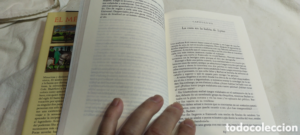 Libros de segunda mano: El m&eacute;dico. Noah Gordon. C&iacute;rculo de lectores - Foto 4