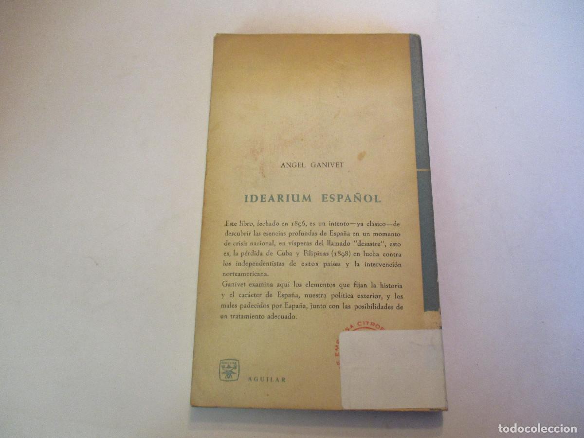 Libros de segunda mano: &Aacute;NGEL GANIVET Idearium espa&ntilde;ol W23943 - Foto 2
