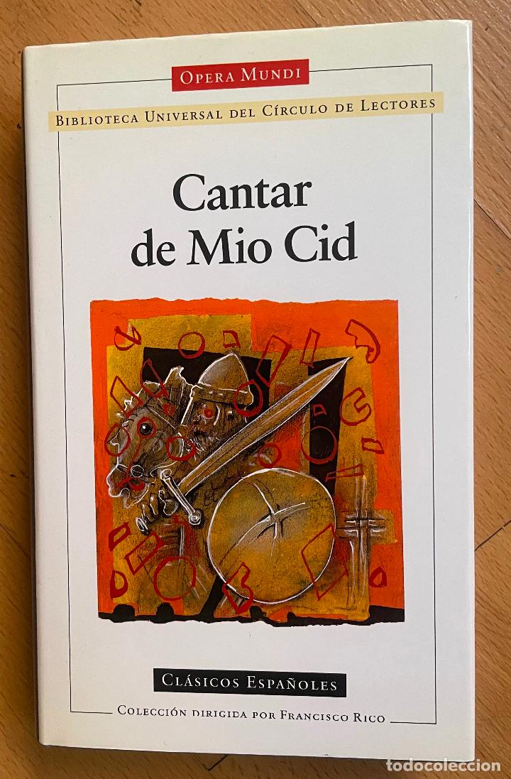 Libros de segunda mano: CANTAR DEL MIO CID, Clasicos espa&ntilde;oles, Opera Mundi - Foto 1
