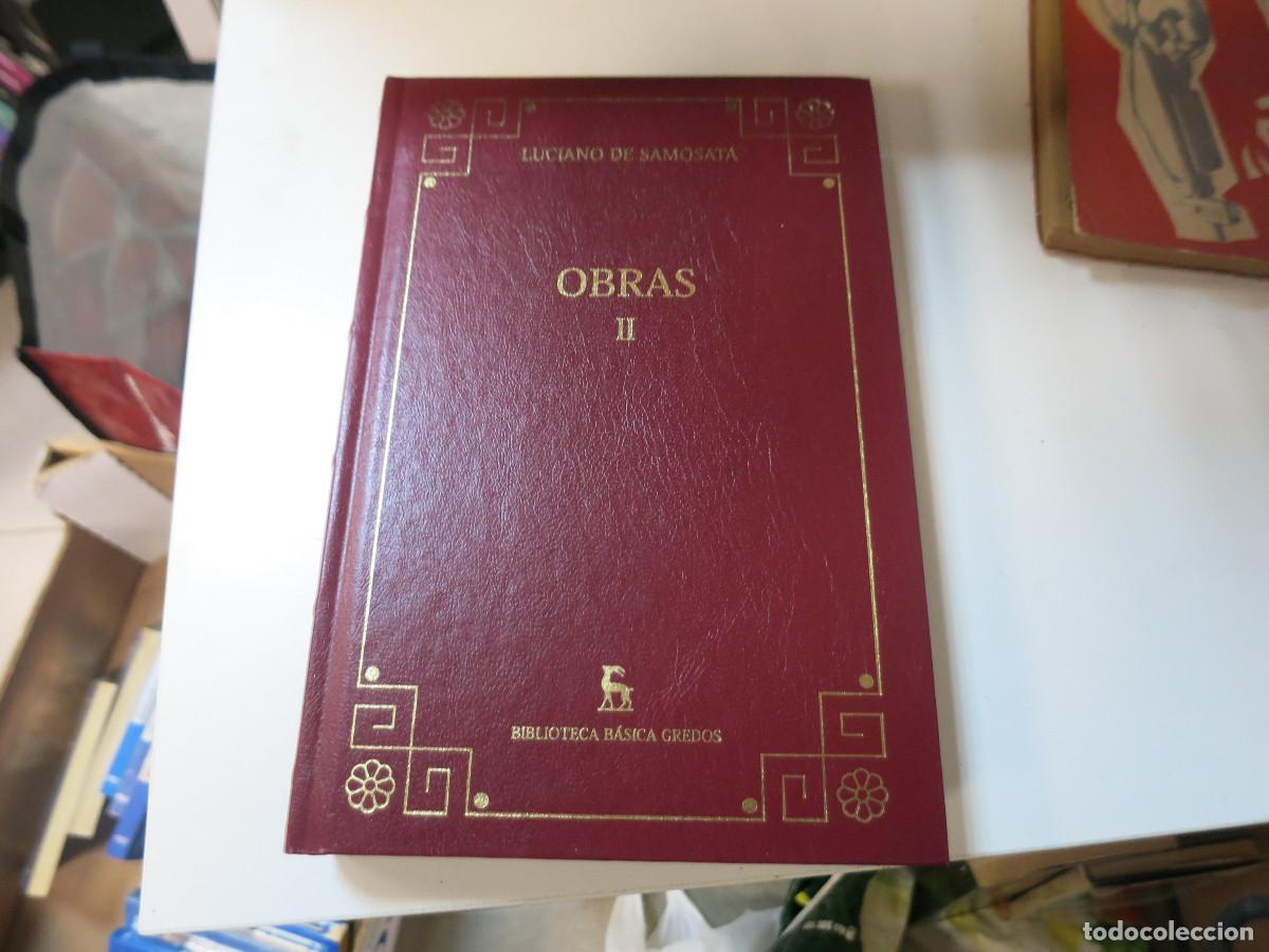 Libros de segunda mano: LUCIANO DE SAMOSATA : OBRAS II (GREDOS BASICA 129 - Foto 1