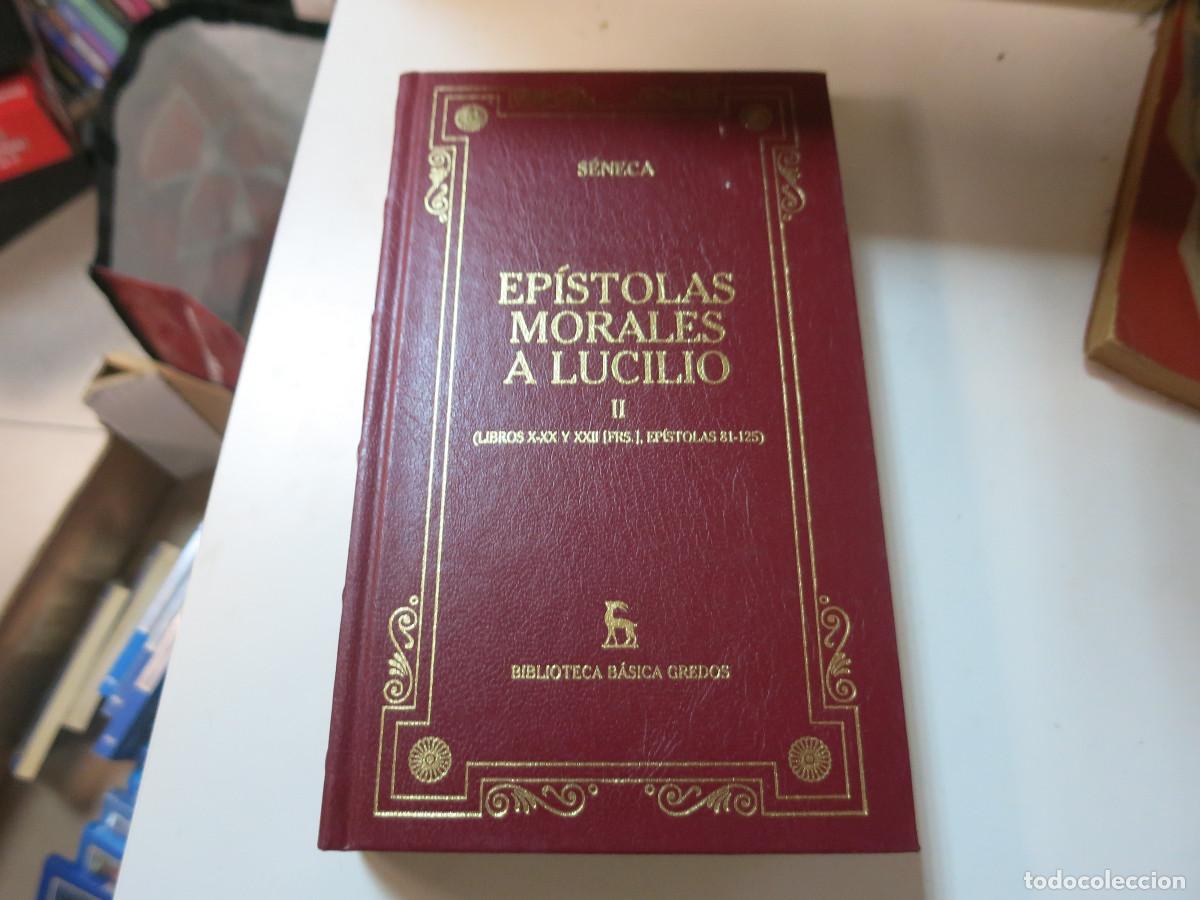 Libros de segunda mano: EP&Iacute;STOLAS MORALES. A LUCILIO. Tomo II - S&Eacute;NECA 71 - Foto 1