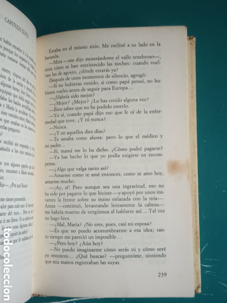 Libros de segunda mano: Jorge Isaacs - Mar&iacute;a 1979 C&iacute;rculo de Lectores - Foto 8