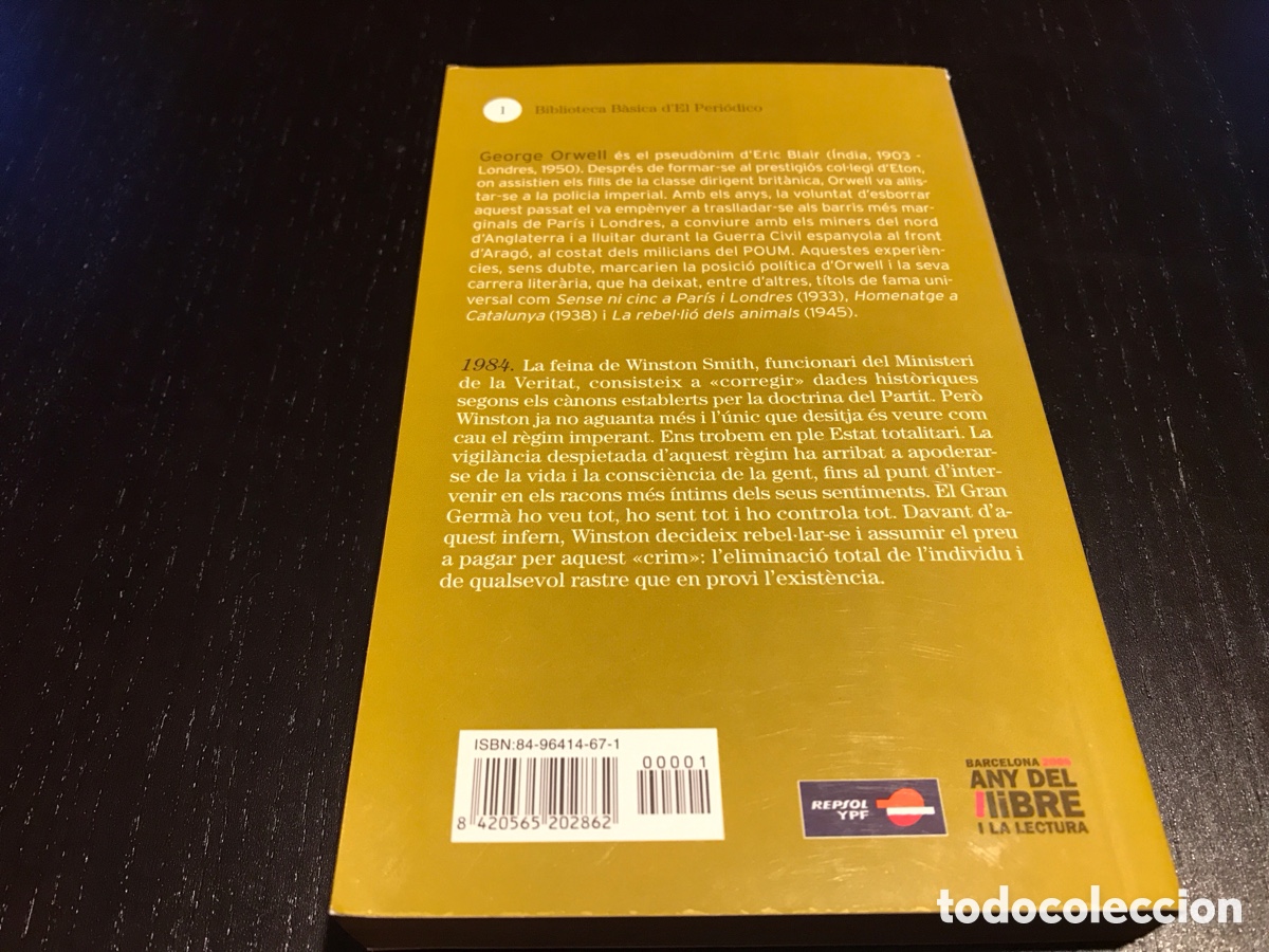 Libros de segunda mano: Libro 1984 de George Orwell Versi&oacute; en Catal&agrave; - Foto 2
