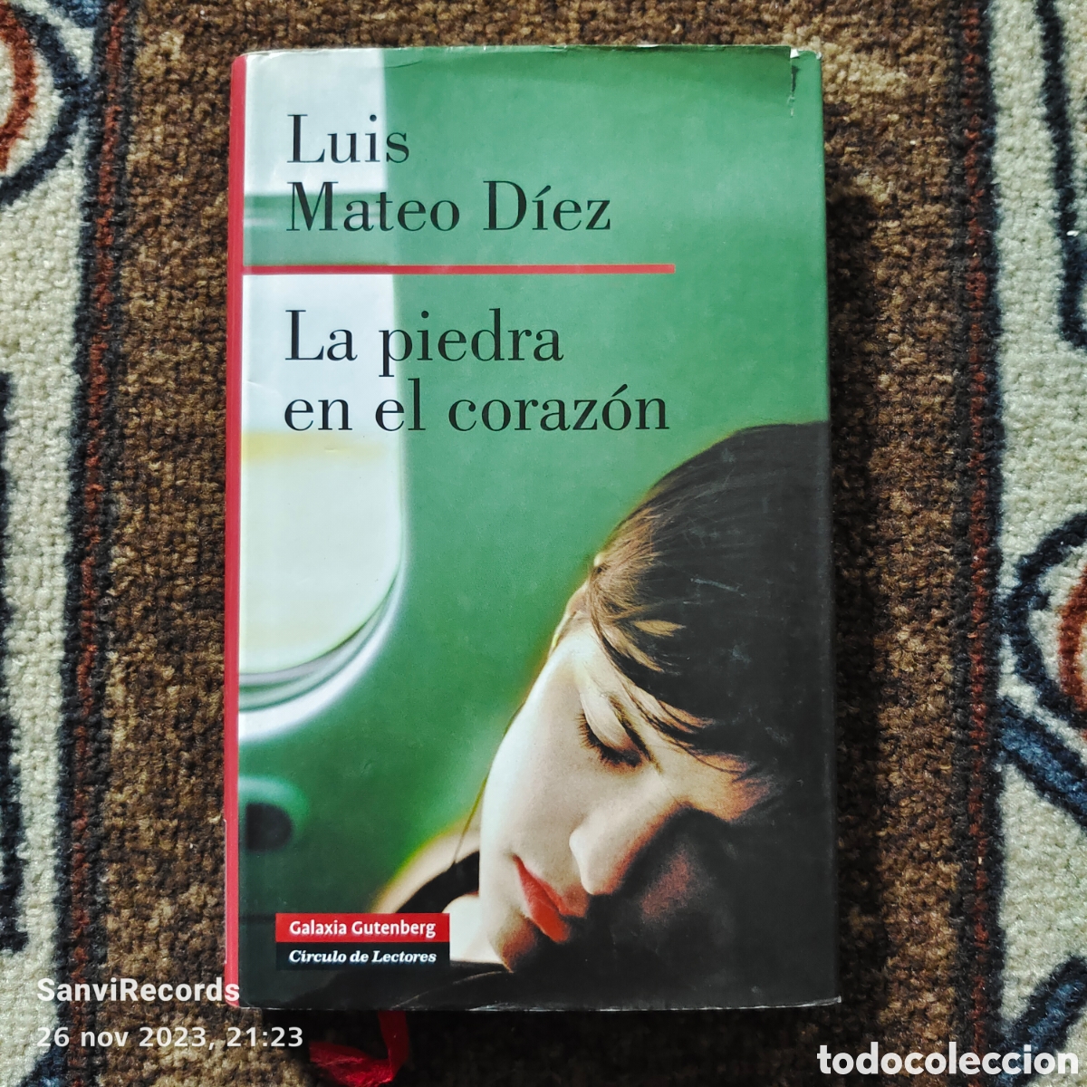Libros de segunda mano: LA PIEDRA EN EL CORAZ&Oacute;N (LUIS MATEO D&Iacute;EZ) (C&Iacute;RCULO DE LECTORES) - Foto 1