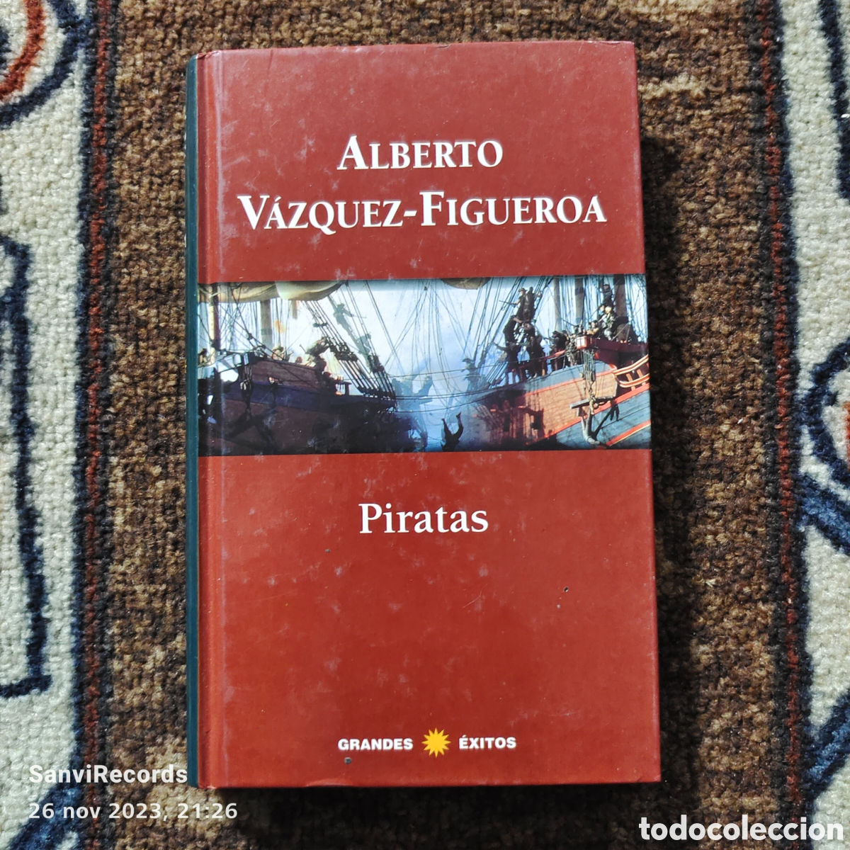 Libros de segunda mano: PIRATAS (ALBERTO V&Aacute;ZQUEZ-FIGUEROA) (GRANDES &Eacute;XITOS) - Foto 1