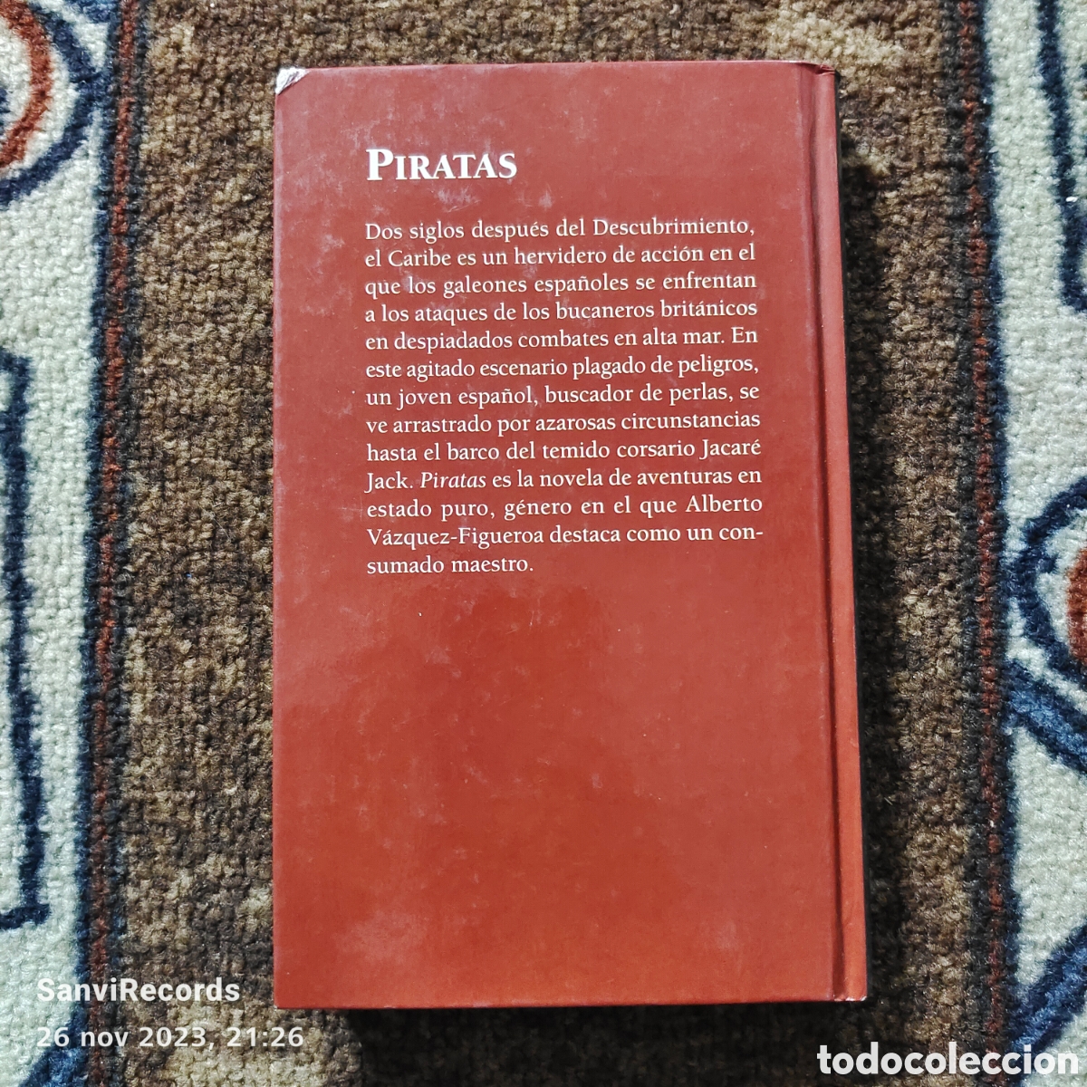 Libros de segunda mano: PIRATAS (ALBERTO V&Aacute;ZQUEZ-FIGUEROA) (GRANDES &Eacute;XITOS) - Foto 2