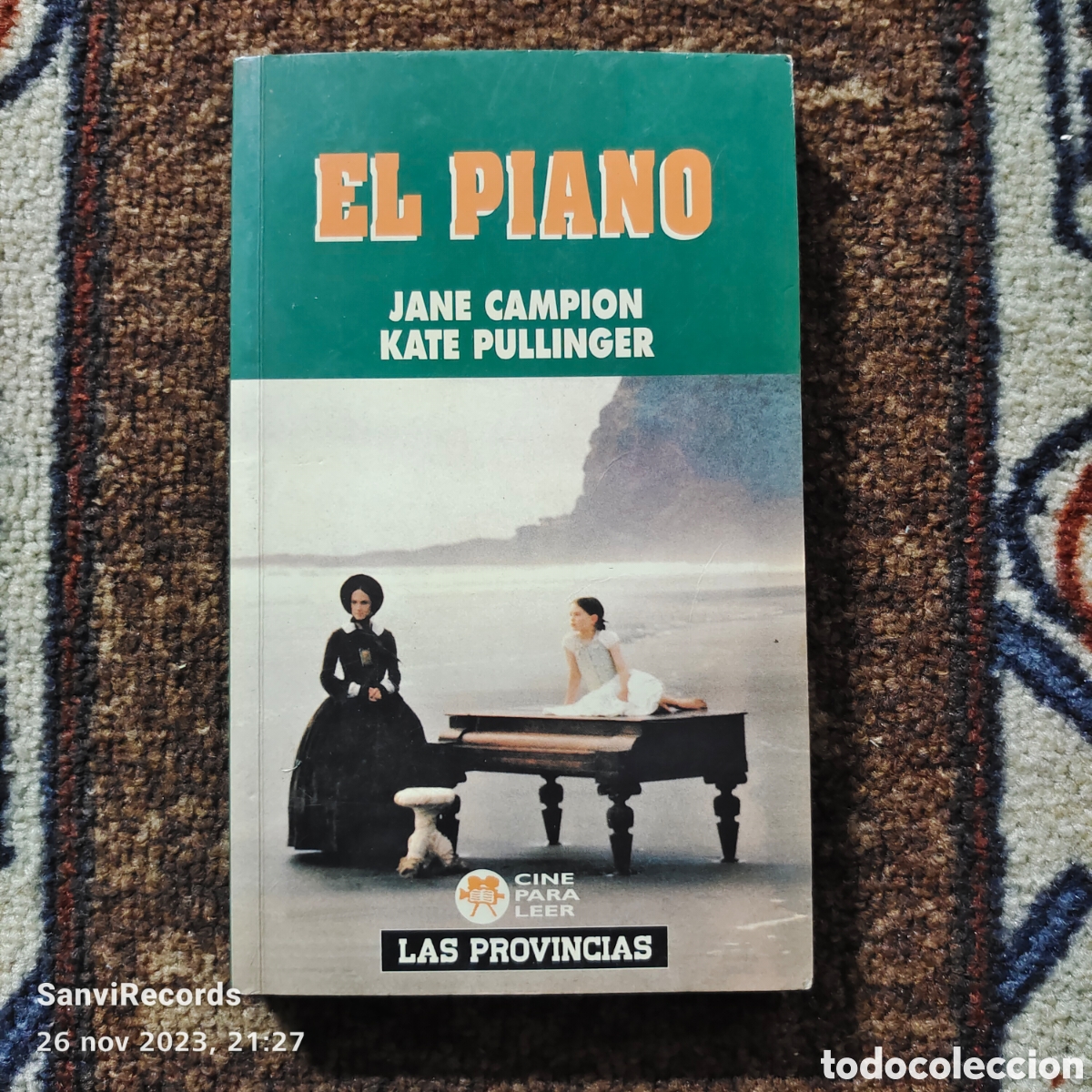 Libros de segunda mano: EL PIANO (JANE CAMPION - KATE PULLINGER) (LAS PROVINCIAS) - Foto 1