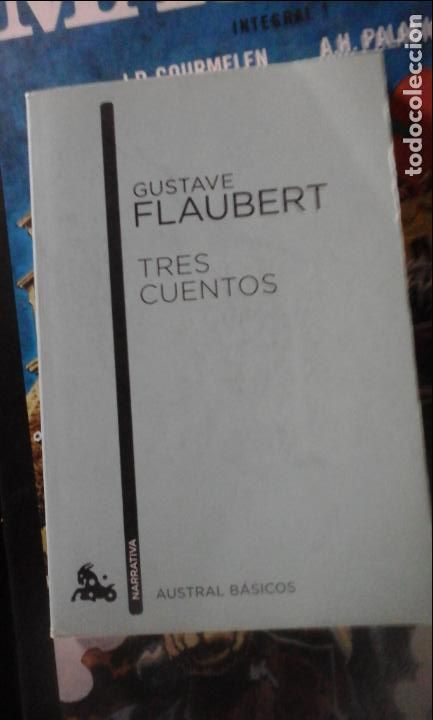 Libros de segunda mano: TRES CUENTOS (Barcelona, 2016) - Gustave Flaubert - Foto 1