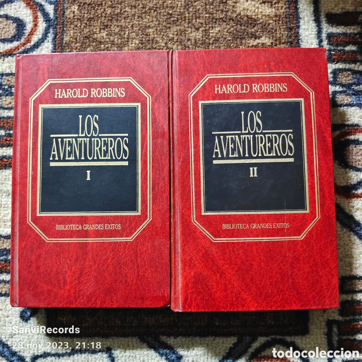Libros de segunda mano: LOS AVENTUREROS, 2 TOMOS (HAROLD ROBBINS) (GRANDES &Eacute;XITOS) - Foto 1